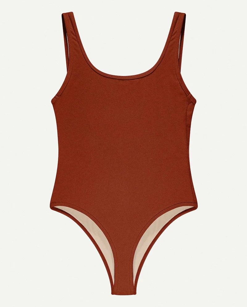 Maillot une pièce en éponge recyclé