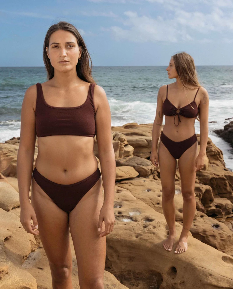Haut de maillot en éponge recyclé