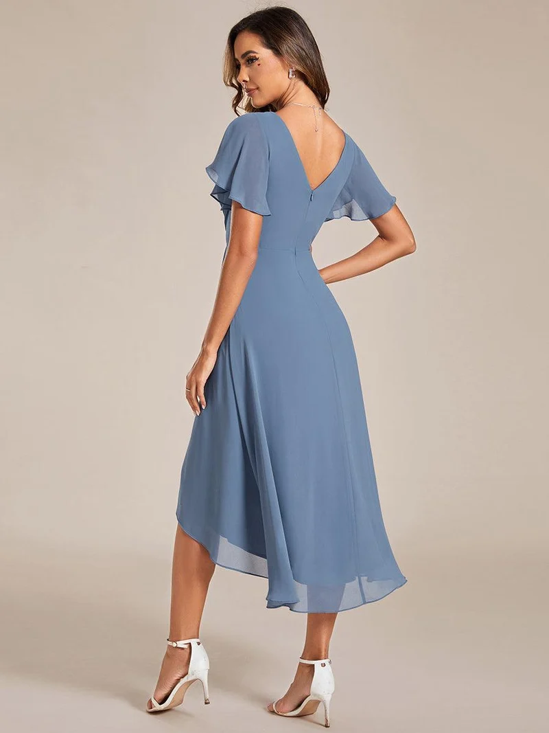ever FAYE|Robe d'invité de mariage chic à col en V