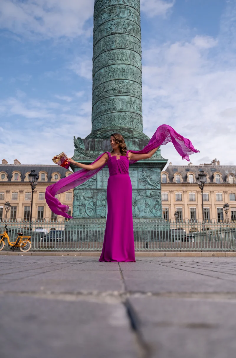 Robe Cartagena avec manches