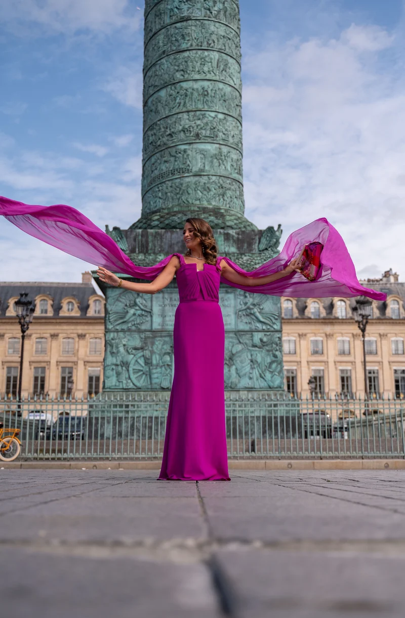 Robe Cartagena avec manches