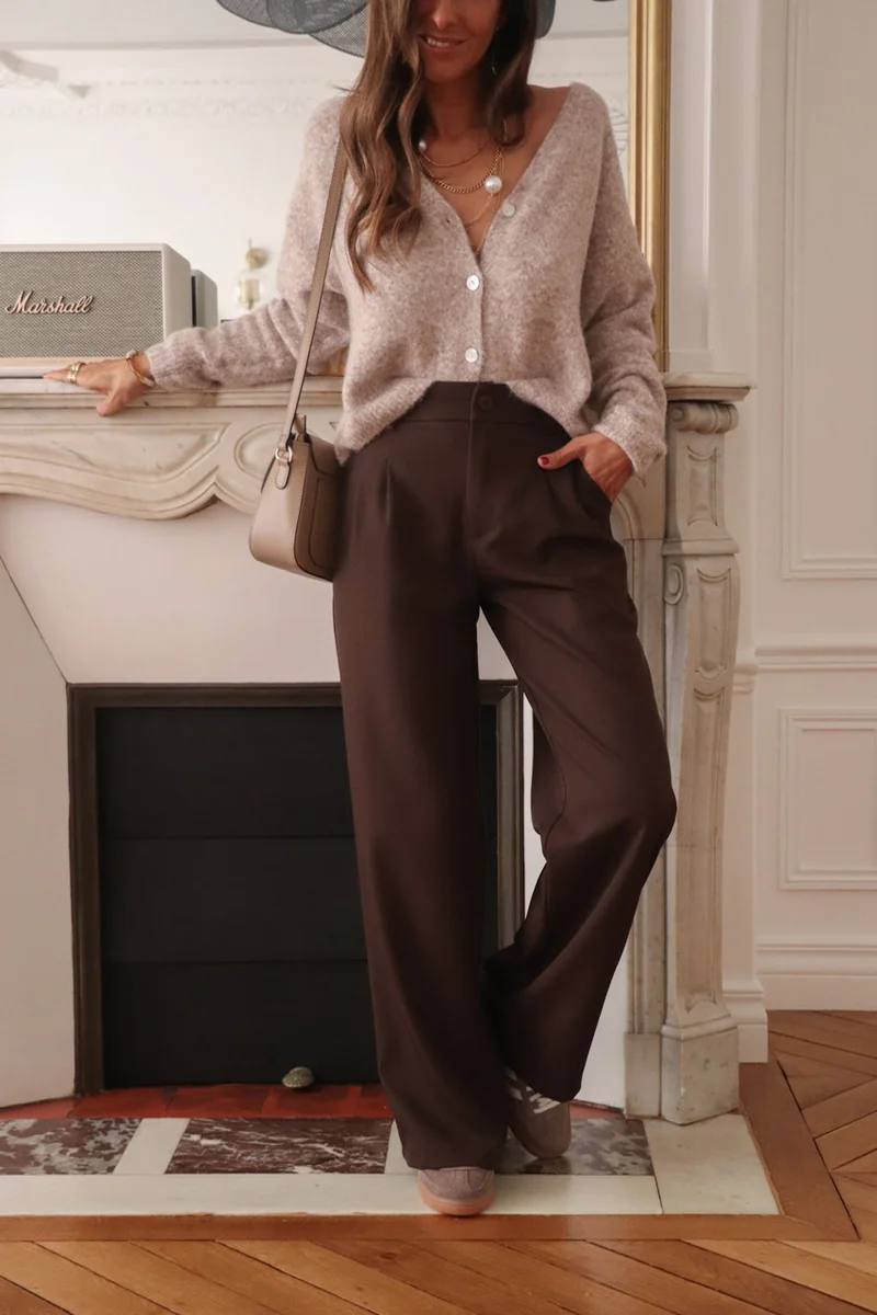 Pantalon Eddie Choco