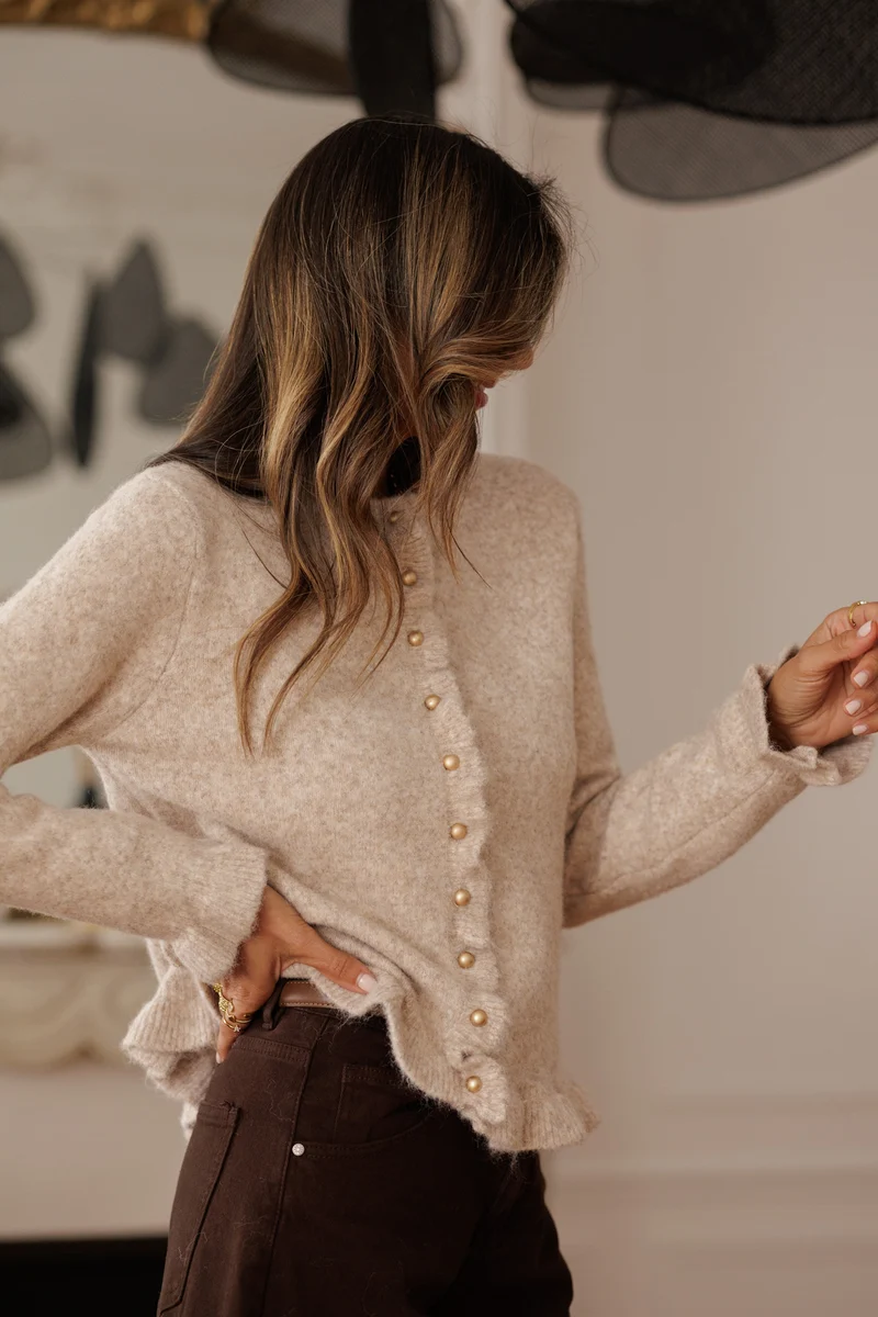 Gilet Brooke beige