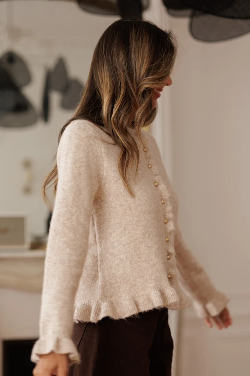 Gilet Brooke beige