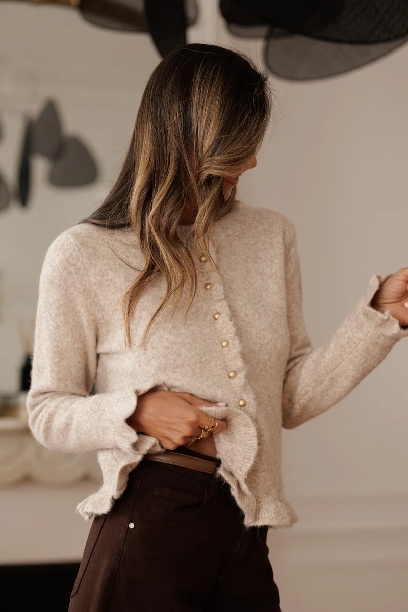 Gilet Brooke beige