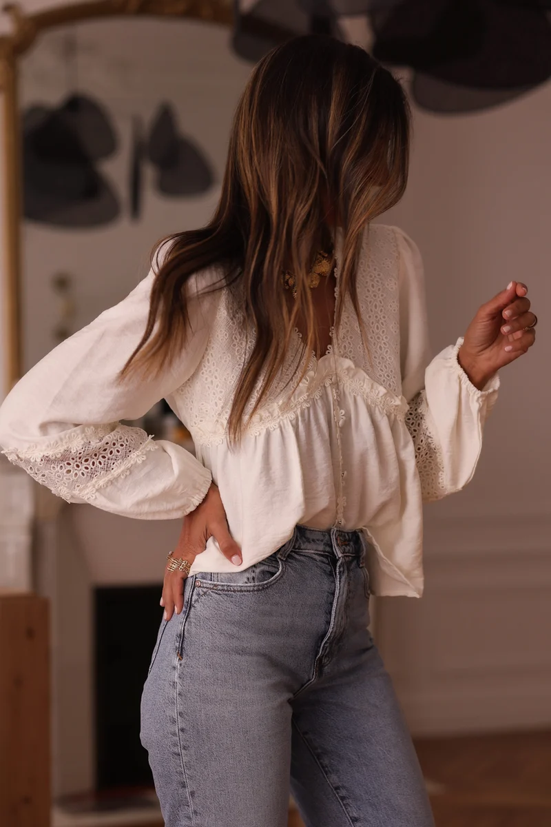 Blouse Laya écrue