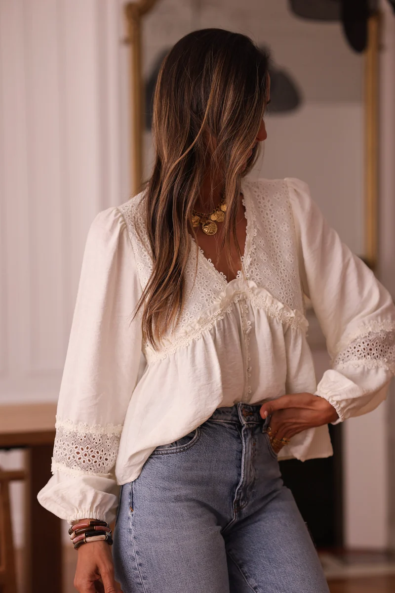 Blouse Laya écrue