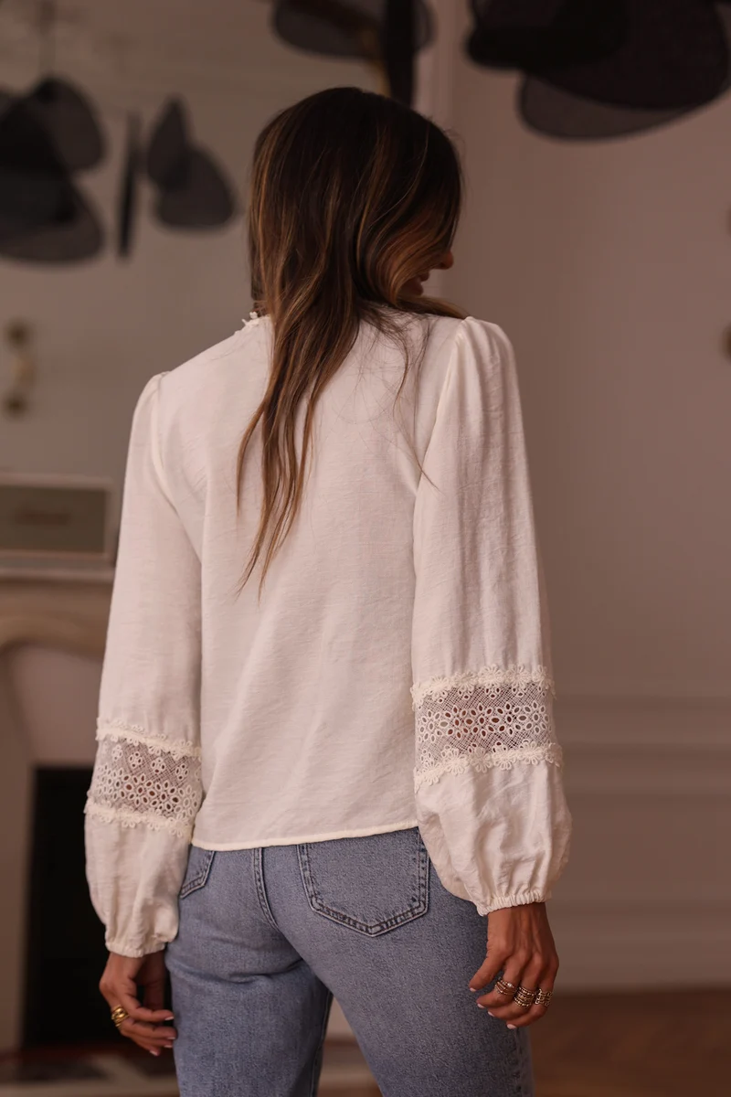 Blouse Laya écrue