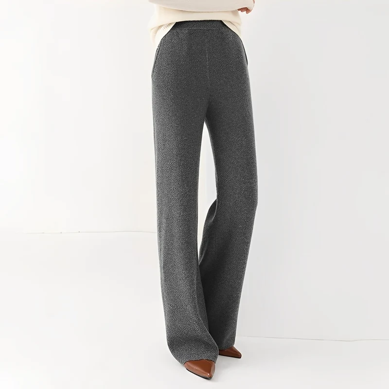 Jamie - Pantalon Formelle Taille Haute