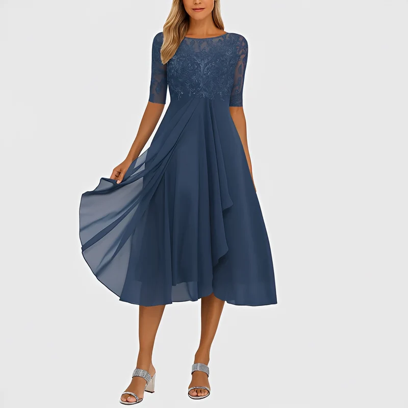Florence - Robe midi chic
