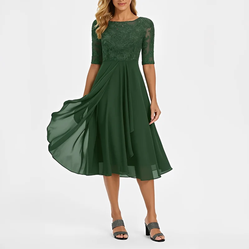 Florence - Robe midi chic