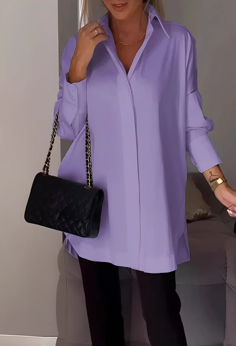 Lauren - Chemise élégante à manches longues