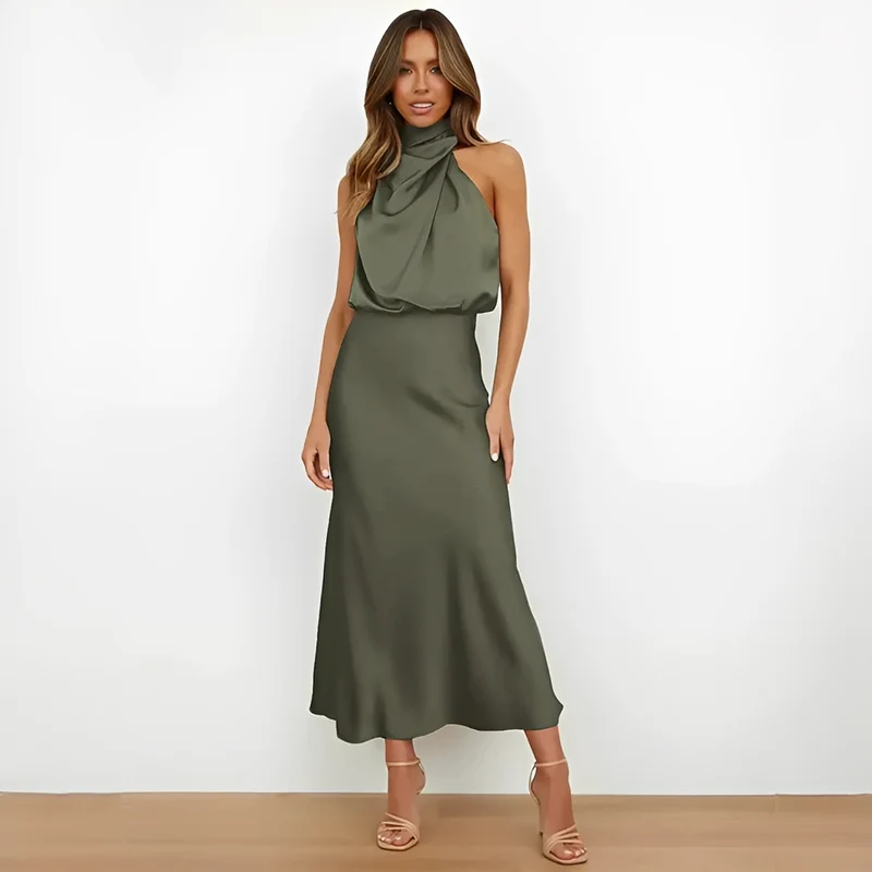 Malaika - Robe midi chic