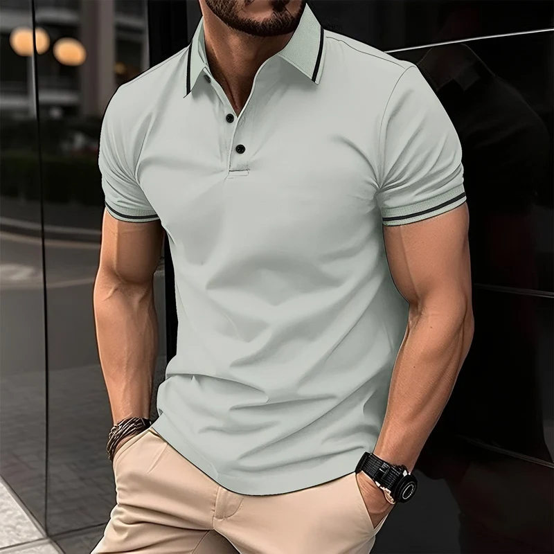Frank - Polo à col élégant