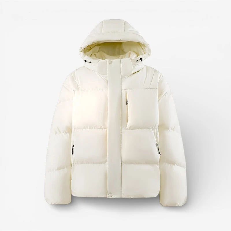 Joséphine – Veste à capuche à manches longues et poches zippées