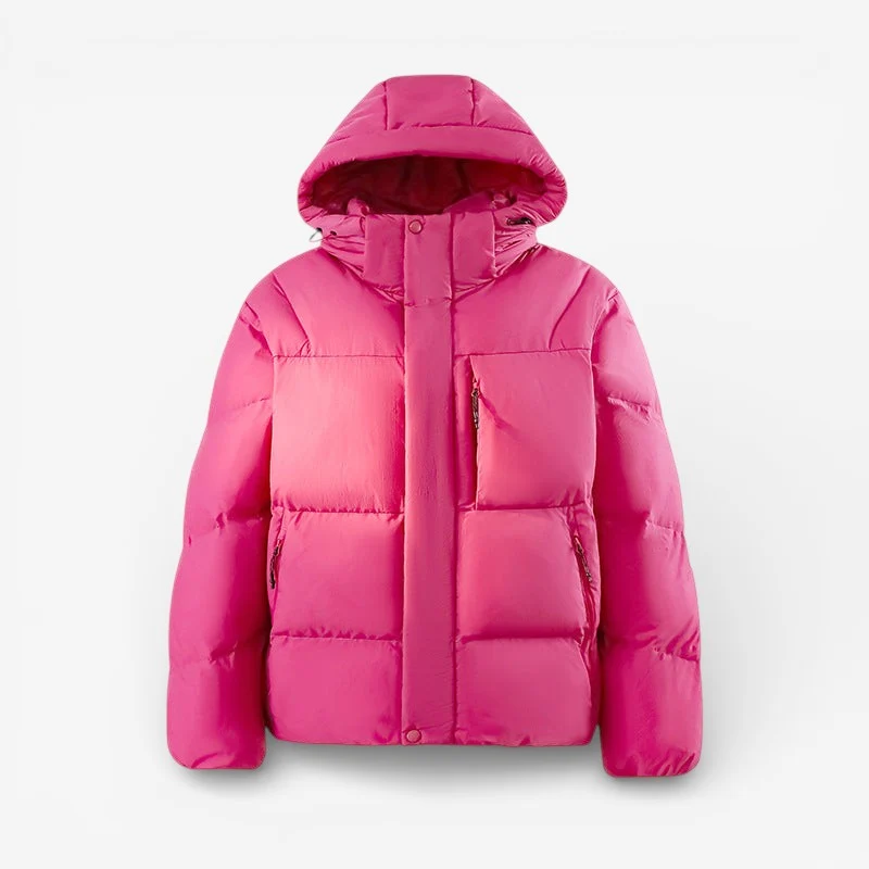 Joséphine – Veste à capuche à manches longues et poches zippées