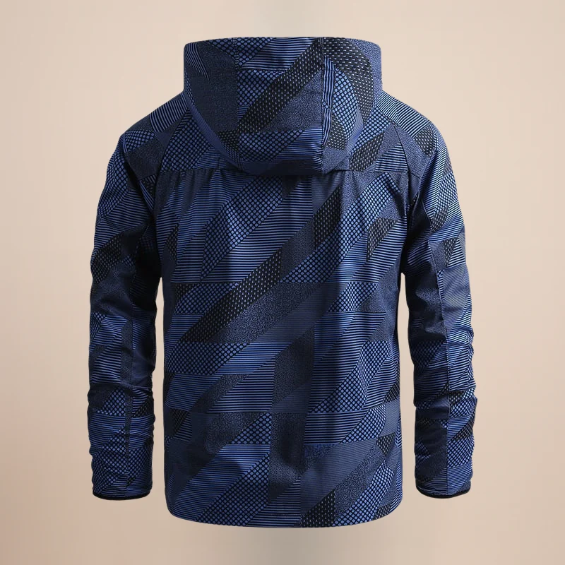 Frederick – Veste zippée à manches longues et bretelles croisées