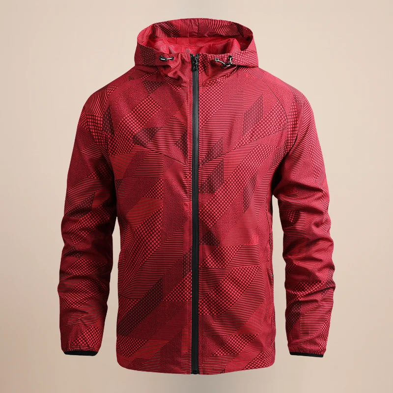 Frederick – Veste zippée à manches longues et bretelles croisées