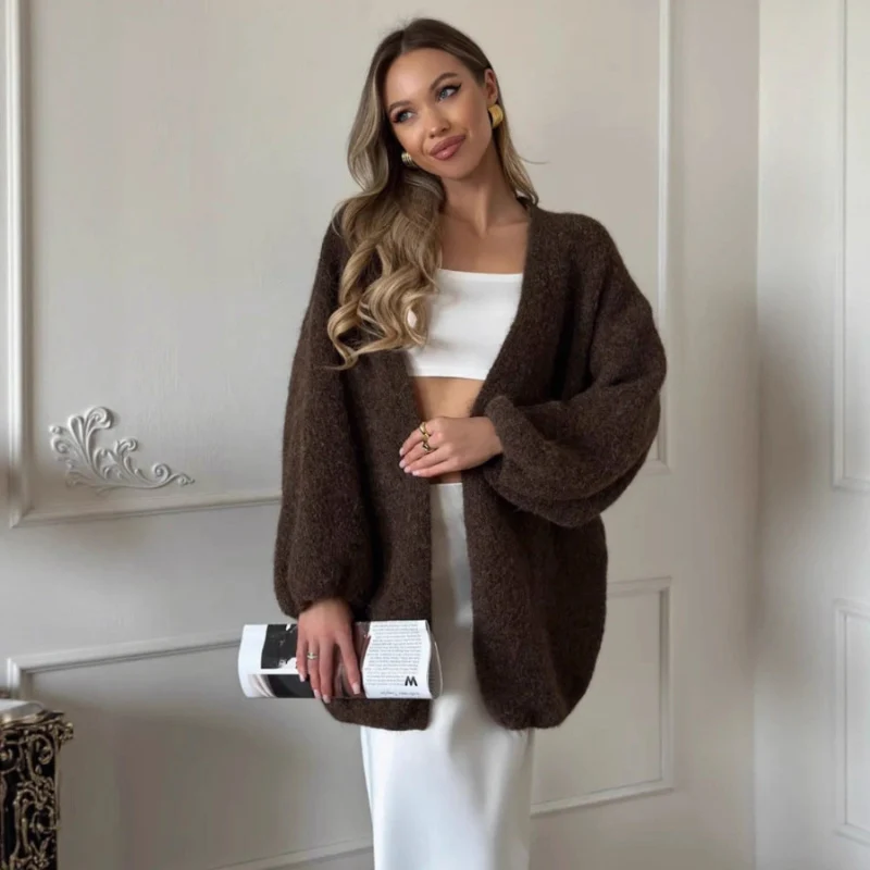 Penelope – Penelope – Gilet oversize à manches longues