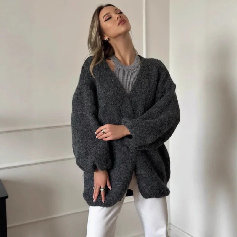Penelope – Penelope – Gilet oversize à manches longues