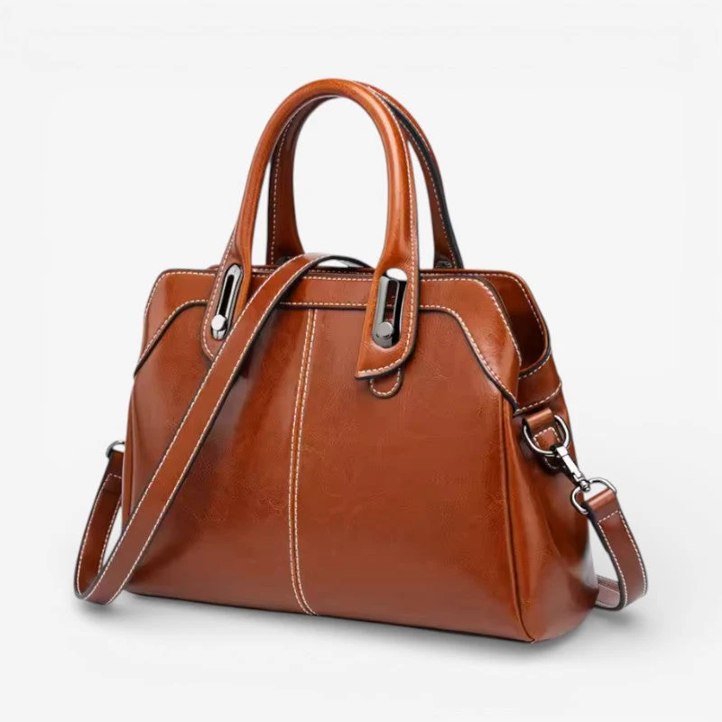 Lyra – Sac à main zippé avec bandoulière ajustable | Design structuré