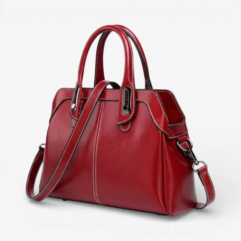 Lyra – Sac à main zippé avec bandoulière ajustable | Design structuré
