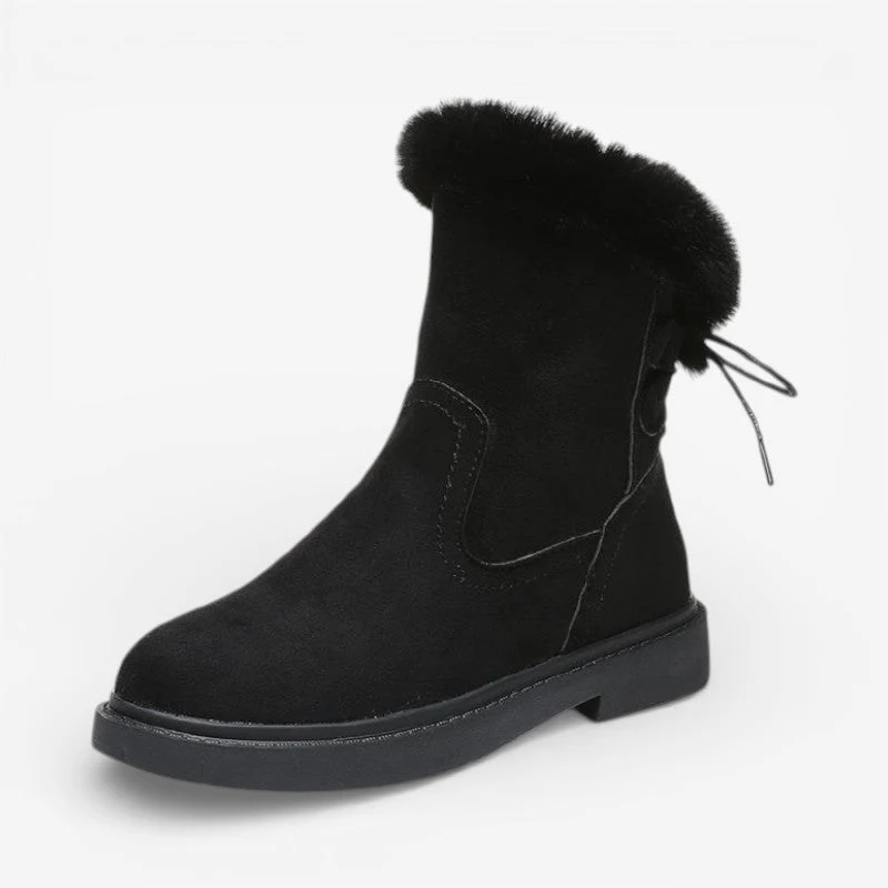 Aria – Chaussures à lacets à bout rond et semelle antidérapante
