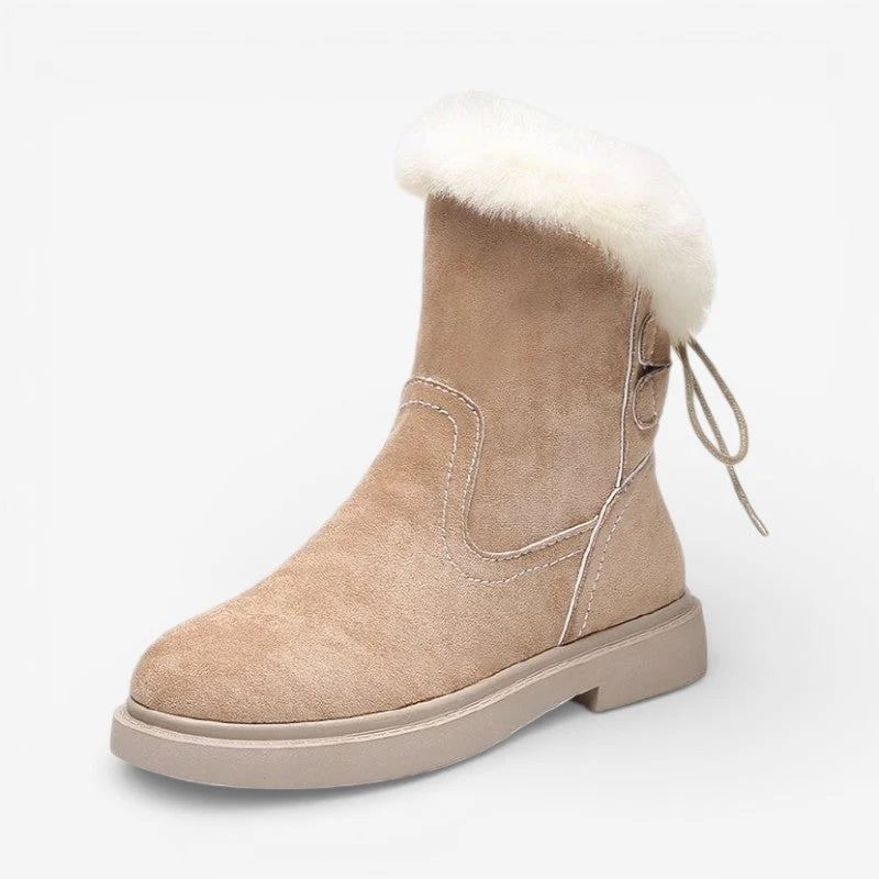 Aria – Chaussures à lacets à bout rond et semelle antidérapante
