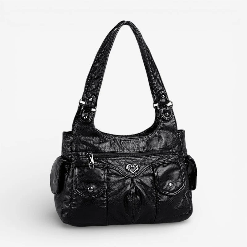 Amara – Sac bandoulière multifonction Amara avec fermeture éclair et bandoulière réglable
