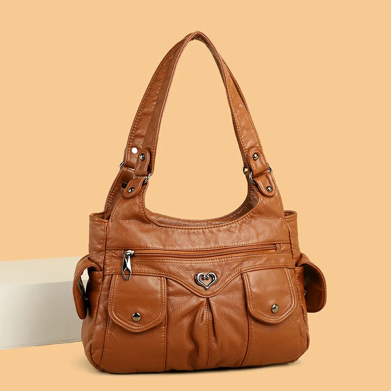 Amara – Sac bandoulière multifonction Amara avec fermeture éclair et bandoulière réglable
