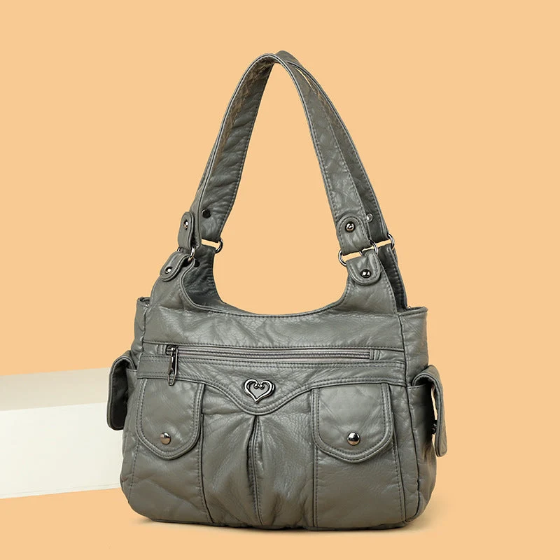 Amara – Sac bandoulière multifonction Amara avec fermeture éclair et bandoulière réglable