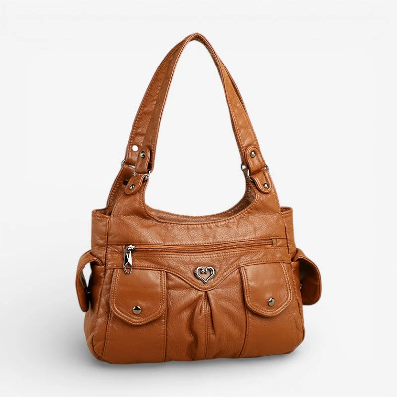 Amara – Sac bandoulière multifonction Amara avec fermeture éclair et bandoulière réglable
