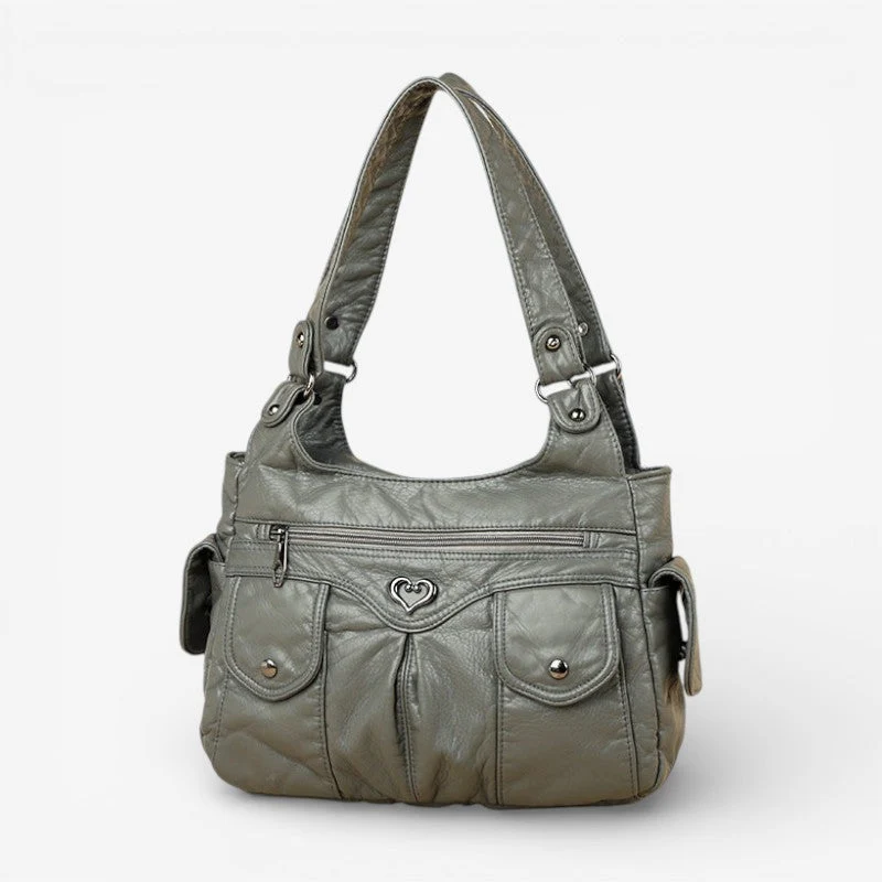 Amara – Sac bandoulière multifonction Amara avec fermeture éclair et bandoulière réglable