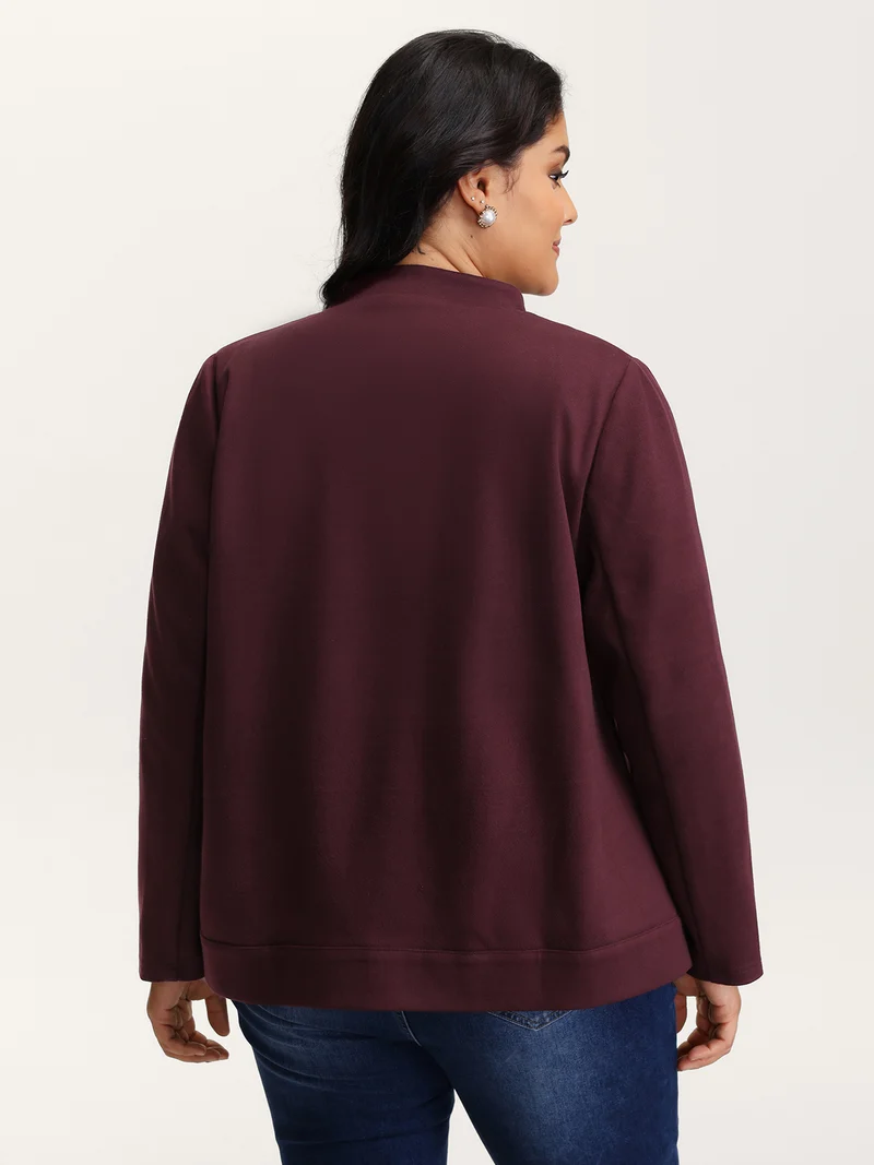 Chest Pockets Button-Down Jacket