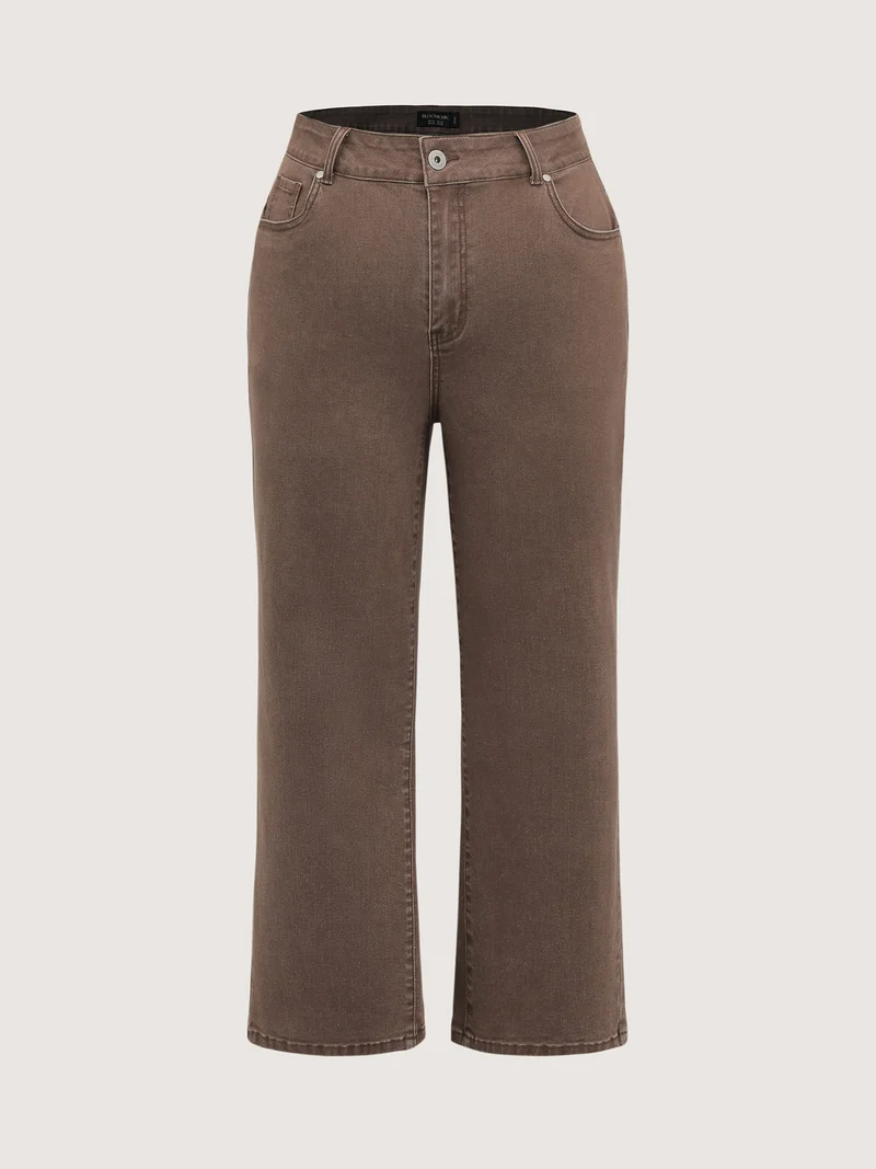 Colorful Cowboy Straight-Leg Jeans