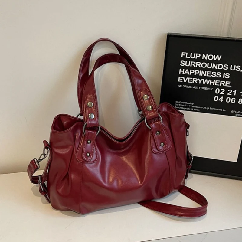 Sac à main femme multi-compartiments zippés + bandoulière réglable