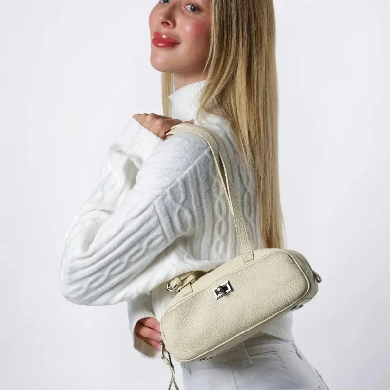 Sac à bandoulière femme avec fermeture éclair sécurisée