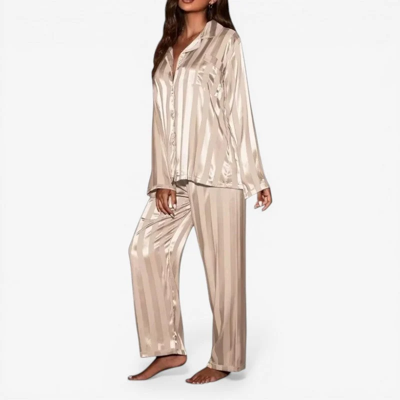 Ensemble pyjama femme manches longues