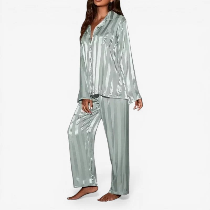 Ensemble pyjama femme manches longues