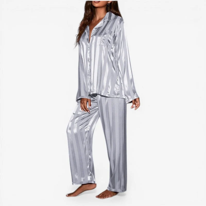 Ensemble pyjama femme manches longues