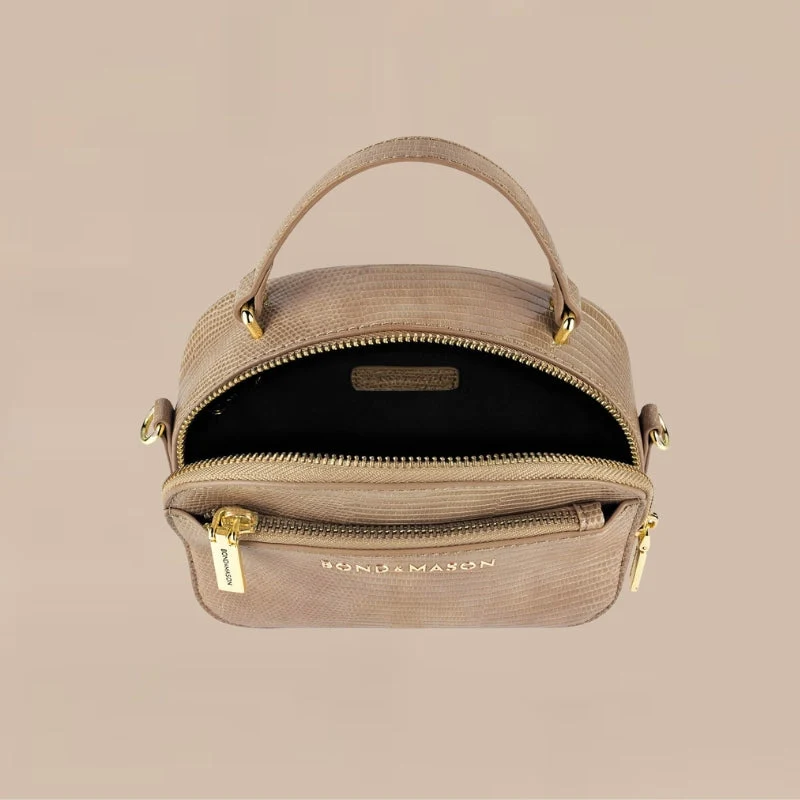 Sac à main structuré avec bandoulière réglable