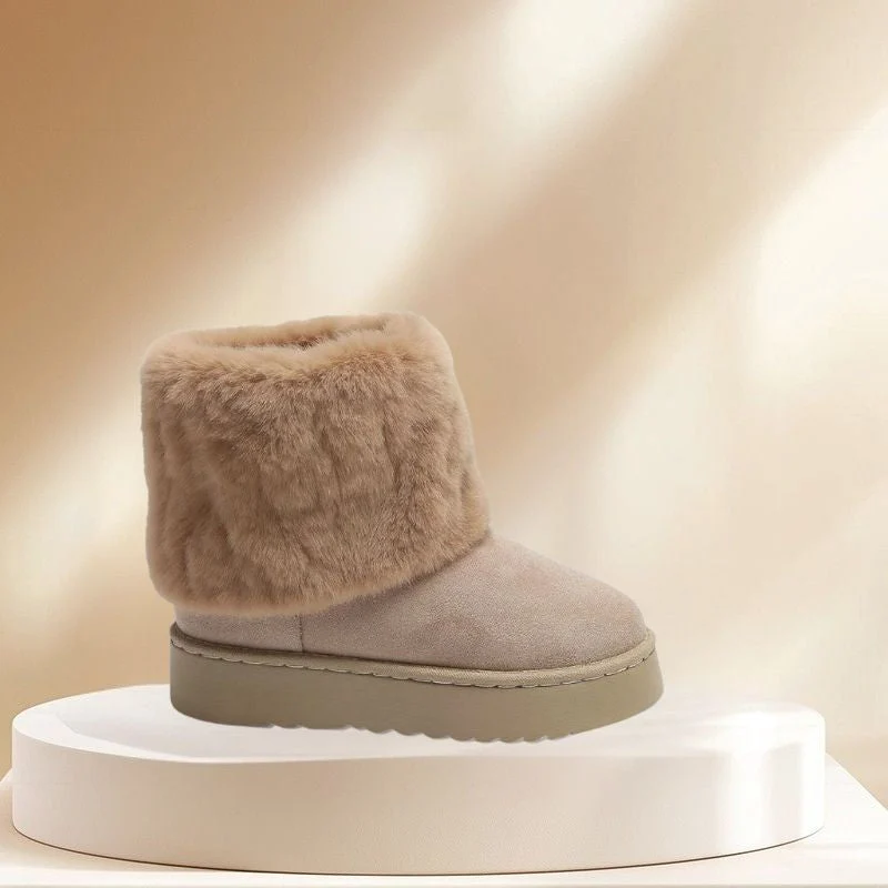 Bottines Élégantes avec Design Rayé et Semelles Antidérapantes