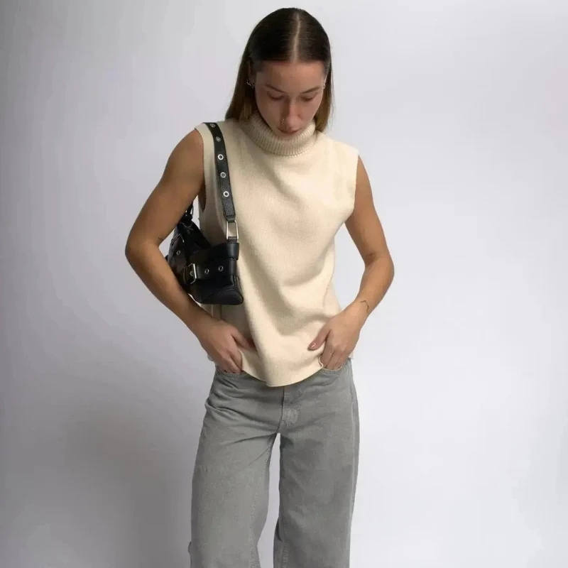 Sac à bandoulière femme compartiment zippé