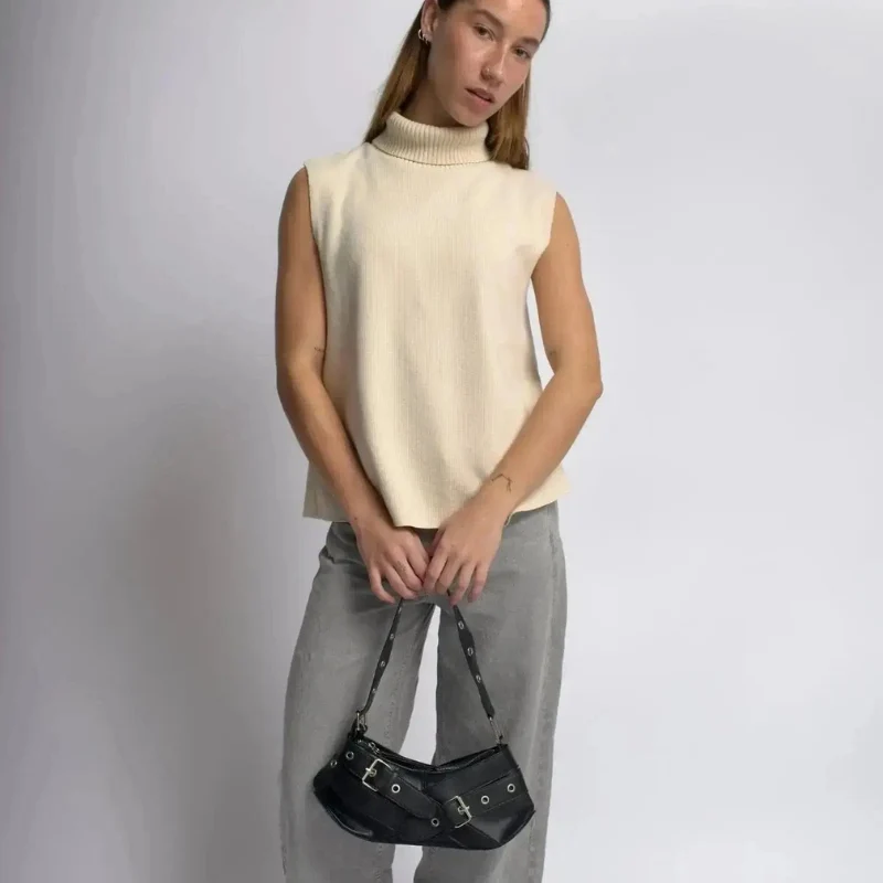 Sac à bandoulière femme compartiment zippé