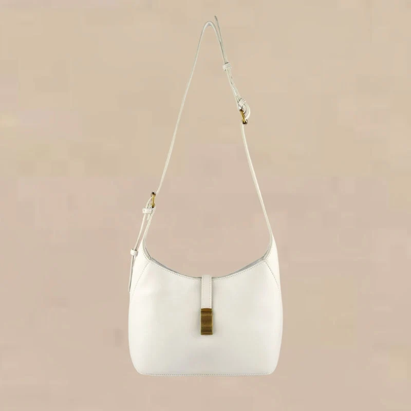 Sac bandoulière grande capacité avec fermeture à boucle