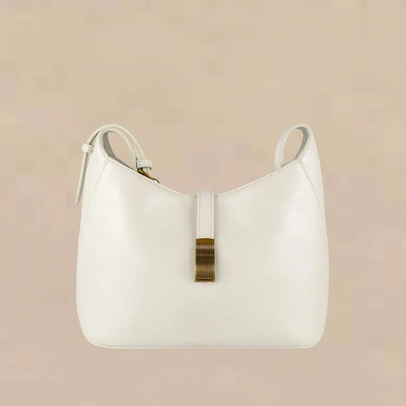 Sac bandoulière grande capacité avec fermeture à boucle