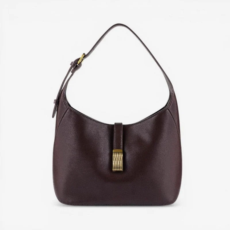 Sac à main grande capacité avec fermeture à boucle