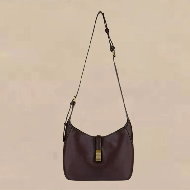 Sac à main grande capacité avec fermeture à boucle