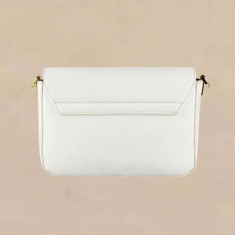 Sac bandoulière structuré avec sangle réglable à boucle