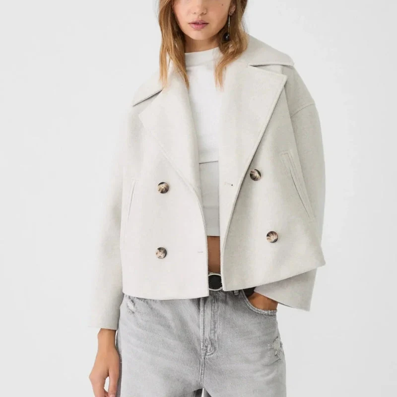 Veste courte croisée